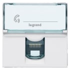 Legrand - Prise RJ 12 Mosaic 6 contacts 2 modules - blanc