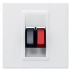 Legrand - Prise haut-parleur Mosaic - 2 modules - blanc