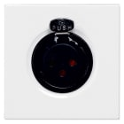 Legrand - Prise XLR 3 pôles femelle Mosaic 2 modules - blanc