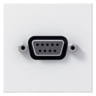 Legrand - Prise SUB D Mosaic - 2 modules - finition blanc