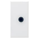 Legrand - Prise Jack femelle 3,5mm à souder Mosaic 1 module - blanc
