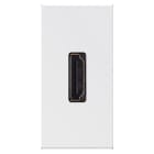 Legrand - Prise HDMI Type-A version 2.0 préconnectorisée Mosaic 1 module - blanc