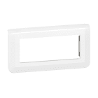 Legrand - Plaque de finition horizontale Mosaic pour 5 modules blanc