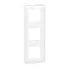Legrand - Plaque de finition verticale Mosaic pour 3x2 modules blanc