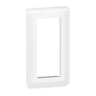 Legrand - Plaque de finition verticale Mosaic pour 5 modules blanc