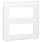 Legrand - Plaque Mosaic 2x5 modules - blanc