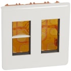 Legrand - Kit poste de travail encastré Mosaic pour 2x4 modules