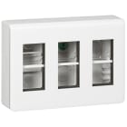 Legrand - Kit poste de travail en saillie Mosaic pour 3x4 modules