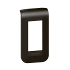 Legrand - Plaque de finition Mosaic 1 module finition noire