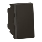 Legrand - Interrupteur ou va-et-vient 10AX 250V~ Mosaic Easy-Led 1 module - noir mat