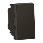 Legrand - Interrupteur ou va-et-vient 10AX 250V~ Mosaic Easy-Led 1 module - noir mat