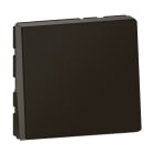 Legrand - Interrupteur ou va-et-vient 10AX 250V~ Mosaic Easy-Led 2 modules - noir mat