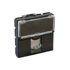 Legrand - Prise RJ45 catégorie 6 UTP Mosaic 2 modules - noir mat