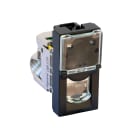 Legrand - Prise RJ45 catégorie 6A STP Mosaic 1 module - noir mat