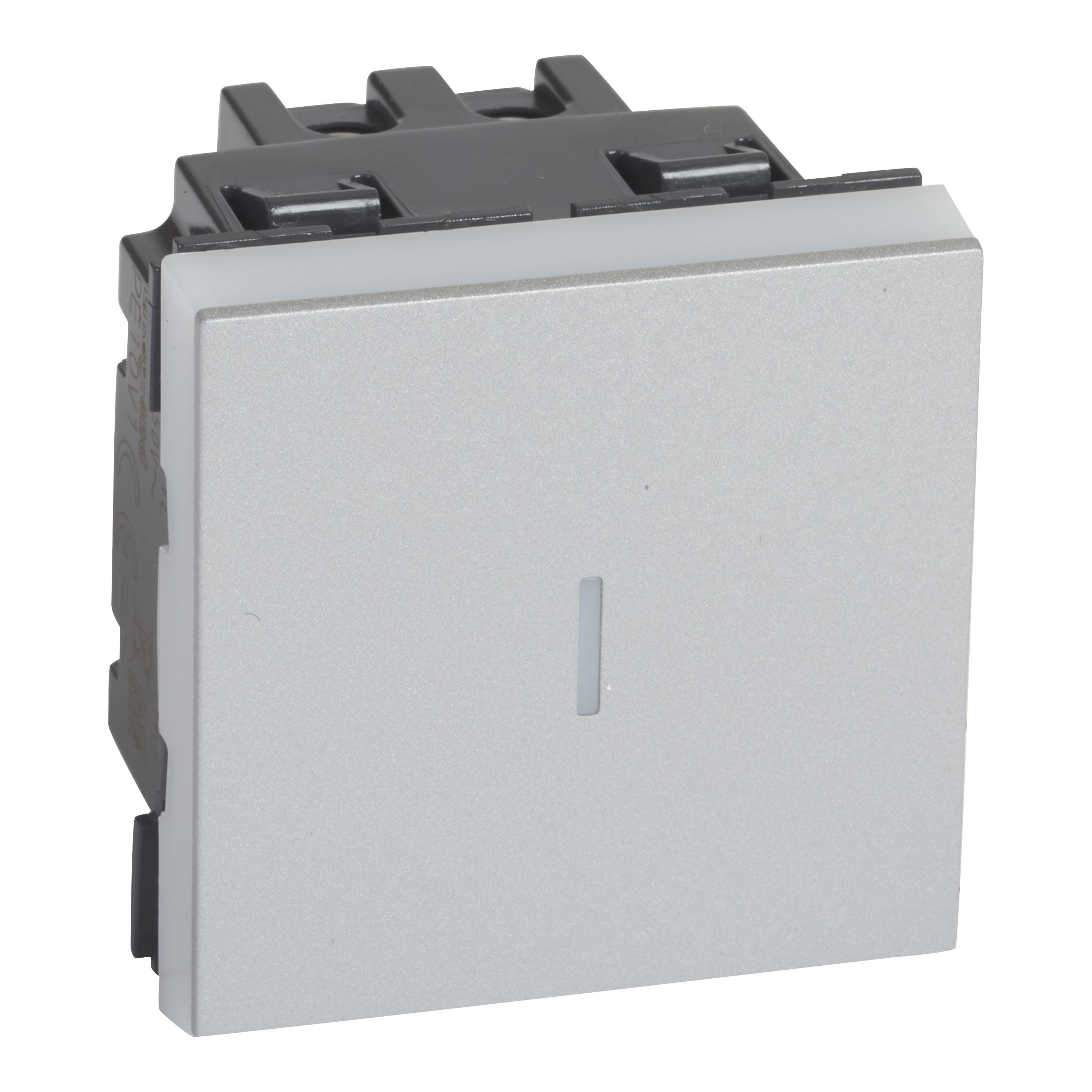 Legrand - Permutateur 10AX 250V~ Mosaic 2 modules - alu