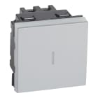 Legrand - Permutateur 10AX 250V~ Mosaic 2 modules - alu