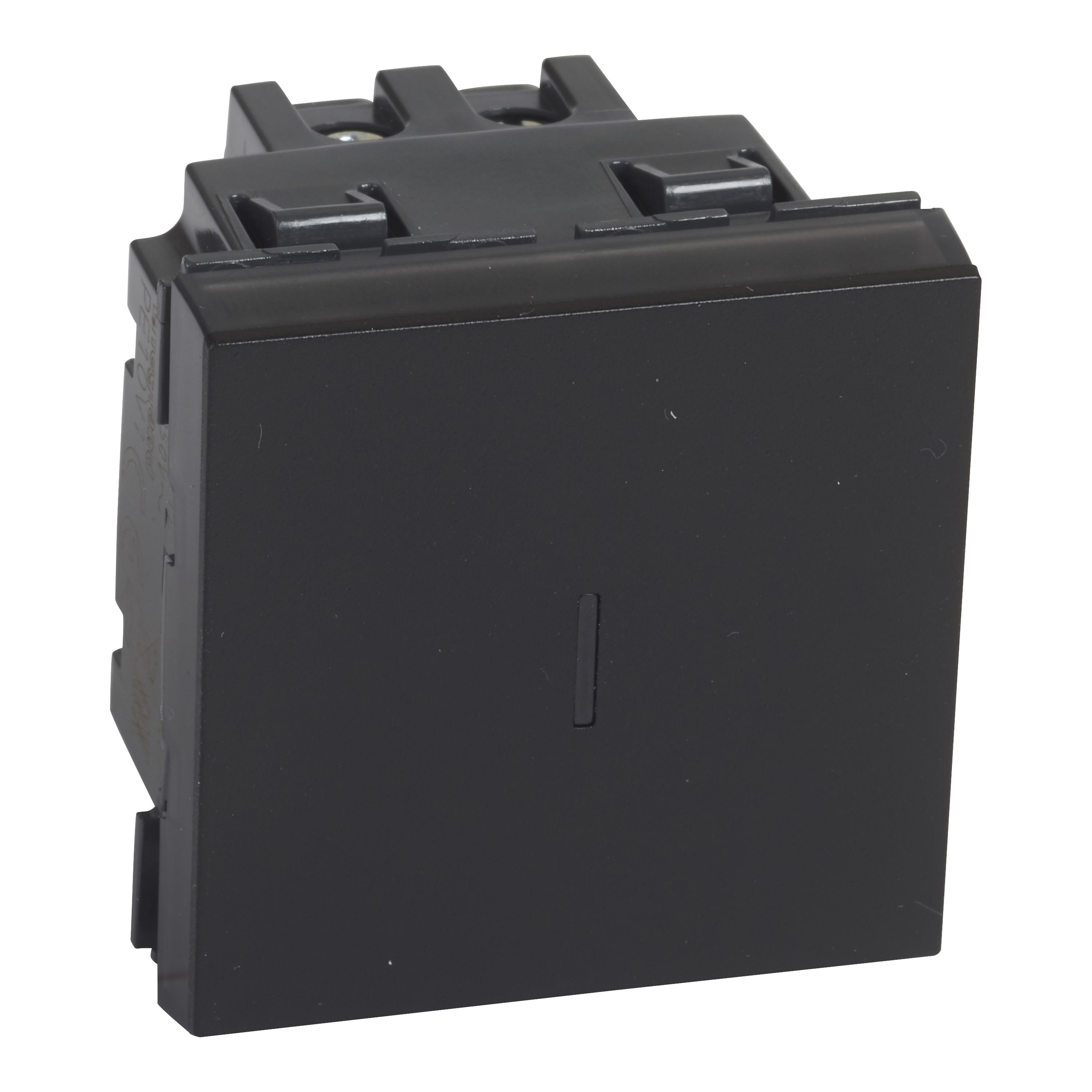 Legrand - Permutateur 10AX 250V~ Mosaic 2 modules - noir mat