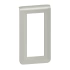 Legrand - Plaque de finition verticale Mosaic pour 5 modules alu
