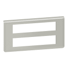 Legrand - Plaque de finition Mosaic pour 2x10 modules alu