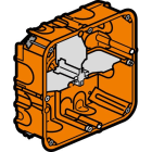Legrand - Boîte multimatériaux Batibox 2x2 postes ou 2x4 à 5 modules - profondeur 50mm
