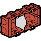 Legrand - Boîte multiposte Batibox maçonnerie 2 postes ou 4 à 5 modules - profondeur 40mm