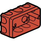 Legrand - Boîte multiposte Batibox maçonnerie pour 3 modules Mosaic - profondeur 40mm
