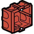 Legrand - Boîte monoposte Batibox pour maçonnerie 1 poste carrée associable profondeur 50