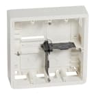 Legrand - Cadre saillie profondeur 46mm Mosaic pour 2x5 ou 2x2x2 modules - blanc