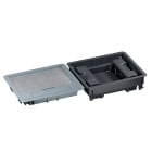 Legrand - Boîte de sol plastique 12 modules, couvercle amovible, montage vertical, IP20