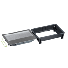 Legrand - Trappe métal, couvercle amovible, 8/12 modules, IP20, charge 5000N