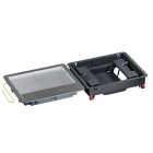 Legrand - Boîte de sol 12 modules, métal, vertical, IP20, sols béton