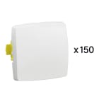 Legrand - Lot de 150 interrupteurs ou VV simples Appareillage Saillie composable blanc