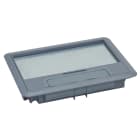 Legrand - Couvercle plastique pour boîte de sol version standard 8 modules ou 12 modules