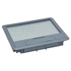 Legrand - Couvercle plastique pour boîte de sol version standard 12 modules ou 18 modules