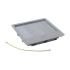 Legrand - Couvercle métal revêtement inox boîte de sol version standard 16 ou 24 modules
