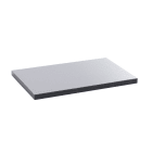 Legrand - Plaque de finition couvercle métal finition inox - boîte de sol std 12/18 mod