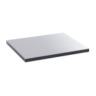 Legrand - Plaque de finition couvercle métal finition inox - boîte de sol std 1/24 modules