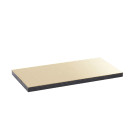 Legrand - Plaque de finition - couvercle metal laiton inox - boite de sol std 8-12 modules