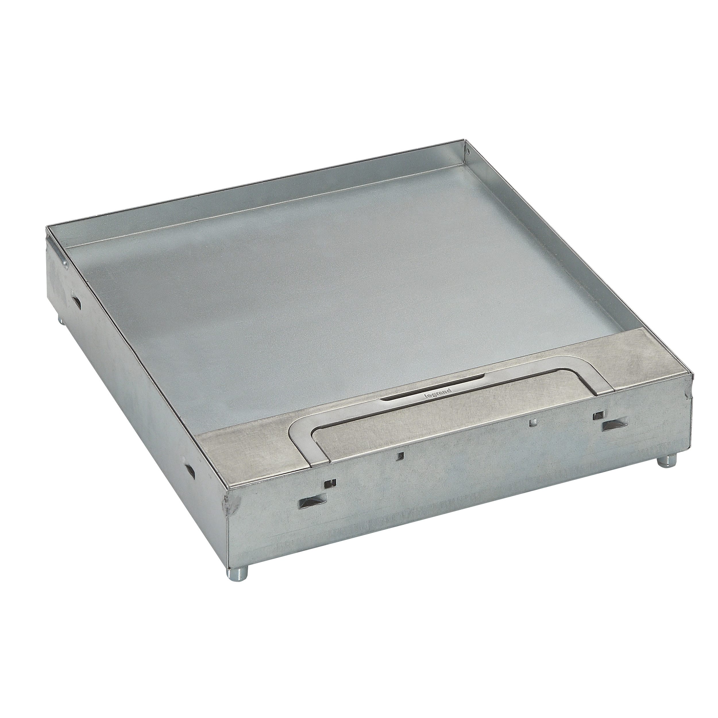 Couvercle plastique pour boite de sol version standard 16 modules ou 24 modules | 088002 Couvercle plastique pour boite de sol version standard 16 modules ou 24 modules | 088002