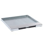 Legrand - Couvercle métal revêtement inox boîte de sol version affleurante 16/24 modules