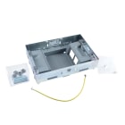 Legrand - Kit support pour boîte de sol affleurante prises verticale 2 rangées 4 modules