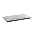 Legrand - Plaque de finition inox boîte de sol version affleurante 8/12 modules