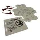 Legrand - Boîte d'encastrement spécial rénovation pour boîtes de sol 12 à 18 modules