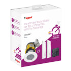 Legrand - Kit 3 spots dimmable Modul'up complet + micromodule + 2 cdes dooxie sans fil