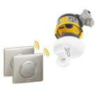 Legrand - Kit avec 1 DCL radio complet + 2 commandes Céliane sans fil - titane