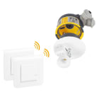 Legrand - Kit avec 1 DCL radio complet + 2 commandes Mosaic sans fil - blanc