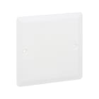 Legrand - Couvercle universel carré Batibox 80x80mm pour boîte 1 poste