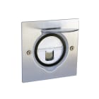 Legrand - Prise de sol simple RJ45 catégorie 6 FTP avec platine carrée - inox brossé