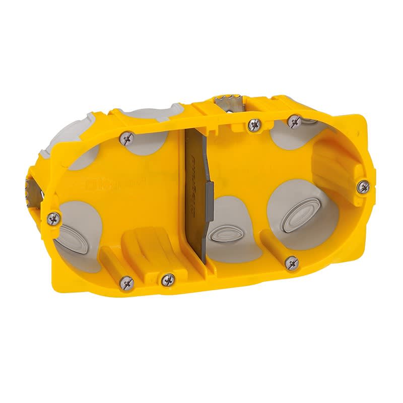 Legrand - Boite a encastrer Ecobatibox profondeur 40mm pour plaque de platre - 2 postes