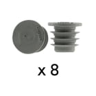 Legrand - Lot de 8 obturateurs pour boîte à encastrer Eco batibox - Ø16mm